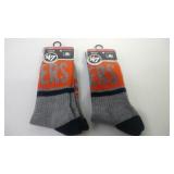 2 pair Detroit Tigers Large socks