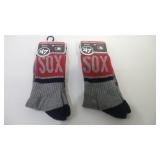 2 pair Boston Red Sox Large socks