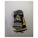 3 Pair Large Pitsburg Penguins Long Socks