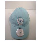 Adjustable Womens Brewers Ball Cap