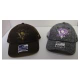 2 Adjustable Pittsburg Penguins Ball Caps