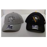 2 Adjustable Pittsburg Penguins Ball Caps