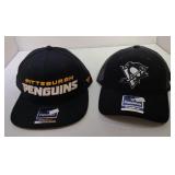 2 Adjustable Pittsburg Penguins Ball Caps