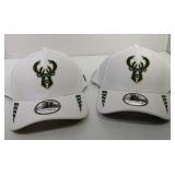 2 S/M Milwaukee Bucks Ball Caps