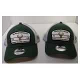 2 Adjustable Milwaukee Bucks Ball Caps
