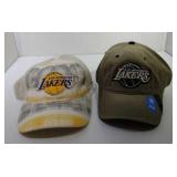 2 S/M LA Lakers Ball Caps