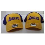 2 M/L LA Lakers Ball Caps