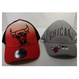 2 S/M Chicago Bulls Ball Caps