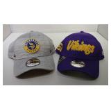 2 M/L Minnesota Vikings Ball Caps