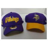 2 L/XL Minnesota Vikings Ball Caps