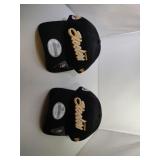 2 Adjustable New Era Pittsburgh Steelers ball caps