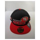 Size 7 1/2 New Era San Francisco 49ers ball cap