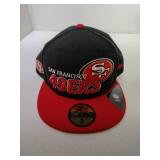 Size 8 New Era San Francisco 49ers ball cap
