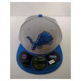 Size 6 3/4 New Era Detroit Lions ball cap