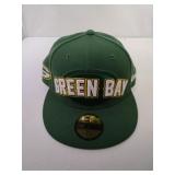 size 7 1/4 New Era Green Bay Packers ball cap