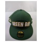 Size 7 3/4 New Era Green Bay Packers ball cap