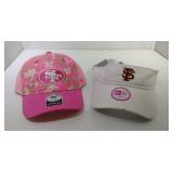 2 Pink San Francisco 49ers hats - Ladies