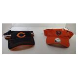 2 OSFA Chicago Bears visors