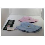 Green Bay Packers head band and 2 toddler bucket