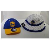 2 Kids Golden State Warriors hats - girl