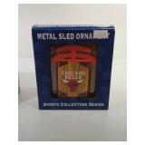 3 Chicago Bulls ornaments - two 5 inch stars and