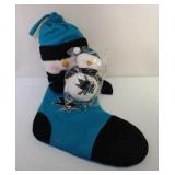 San Jose Sharks stocking and snowman - stocking