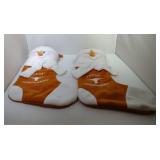 2 Texas Longhorns stockings - 22 inches