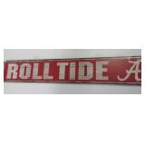 36in X 6in Alabama Crimson Tide Wooden Plaque