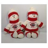 2 Cincinnati Reds Snowman - 11 inches
