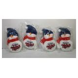 4 Minnesota Twins Snowman - 7 inches