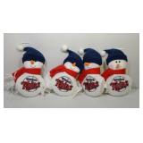 4 Minnesota Twins Snowman - 7 inches