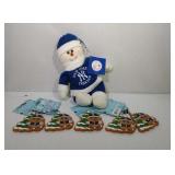 New York Yankees Snowman and 5 Gingerbread
