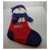 St. Louis Cardinals stocking and 2 magnets