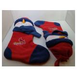 2 St. Louis Cardinals stockings - 22 inches