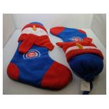 2 Chicago Cubs stockings - 22 inches