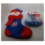 2 Chicago Cubs stockings - 22 inch and 11 inch