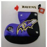 Baltimore Ravens weighted Christmas Stocking