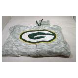 Green Bay Packers Ladies Small zippered hooded