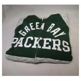 Green Bay Packers Ladies Small zippered hooded