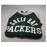Green Bay Packers Ladies Medium zippered hooded
