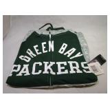 Green Bay Packers Ladies Large zippered hooded
