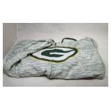 Green Bay Packers Ladies Large zippered hooded