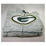 Green Bay Packers Ladies XL zippered hooded