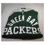 Green Bay Packers Ladies XL zippered hooded