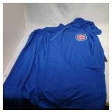 Chicago Cubs Ladies Small hooded thin pullover