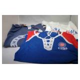 3 Chicago Cubs Ladies Small shirts