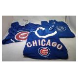 3 Chicago Cubs Ladies Small shirts