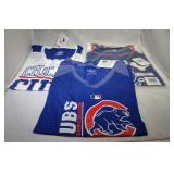 3 Chicago Cubs Ladies Large shirts