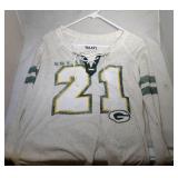 3 Green Bay Packers Ladies Small shirts - one