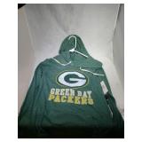 3 Green Bay Packers Ladies Small shirts - two long